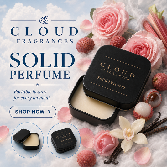 Solid perfume strong and long-lasting - Luxury Perfume Scents - 1 oz