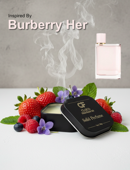 Solid perfume strong and long-lasting - Luxury Perfume Scents - 1 oz