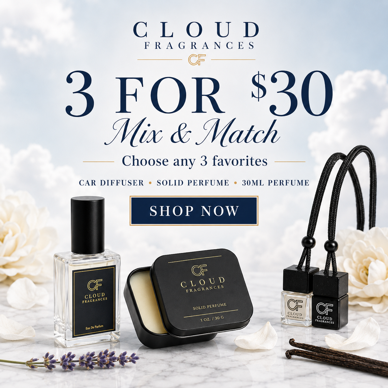 3 for $30 bundle