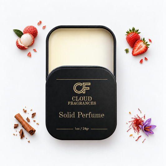 Solid perfume strong and long-lasting - Luxury Perfume Scents - 1 oz