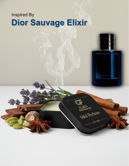 Solid perfume strong and long-lasting - Luxury Perfume Scents - 1 oz