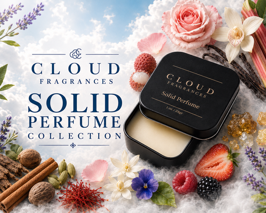 Solid perfume strong and long-lasting - Luxury Perfume Scents - 1 oz